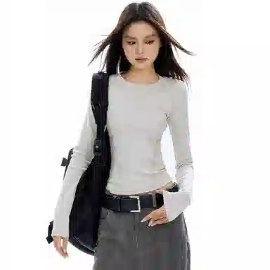 APEA Classic Letter Patch Knit Sweater