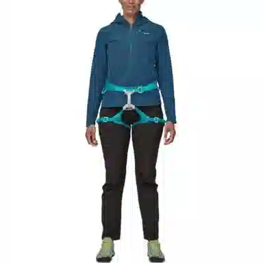 patagonia R1 Crossstrata Hoody Logo