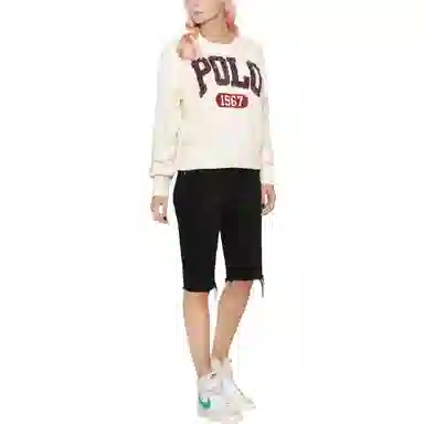 Polo Ralph Lauren SS22 Logo Knit Sweater White
