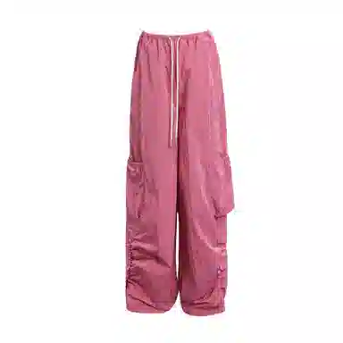 High Street Sweet Spicy Wide-leg Cargo Pants Women
