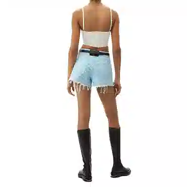 alexander wang SS22 Bite Shorts Blue
