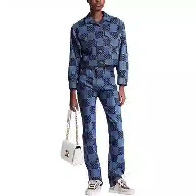 LOUIS VUITTON Damier Denim Jacket