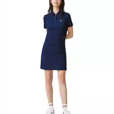 Lacoste Polo Dress Navy