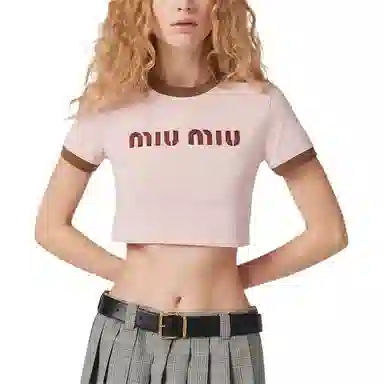 MIU MIU Logo SS24 T