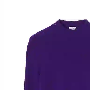 Burberry Wool Blend Sweater Purple