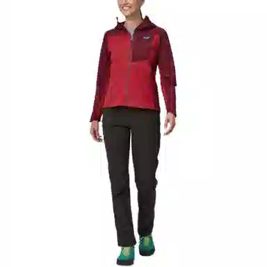 patagonia R1 Crossstrata Hoody Logo