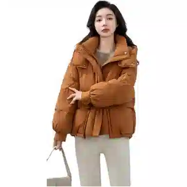 鸭鸭 时尚百搭连帽羽绒服 女款