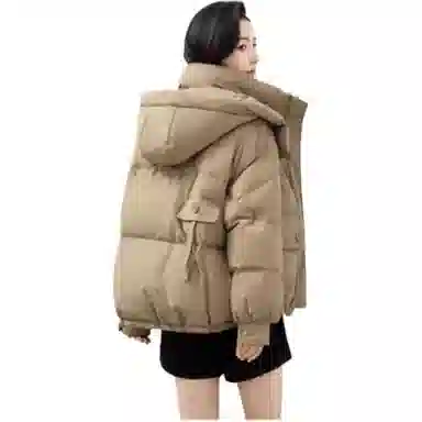 鸭鸭 时尚百搭连帽羽绒服 女款