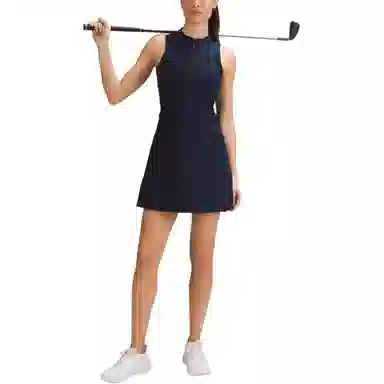 lululemon SS24 Wrap-Front Dress Navy