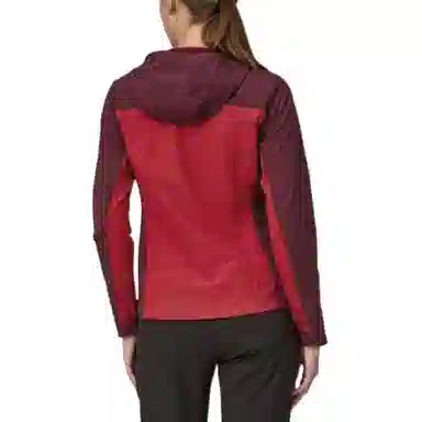 patagonia R1 Crossstrata Hoody Logo