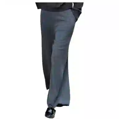 恒源祥 阔腿裤松紧高腰纯色休闲裤 女款