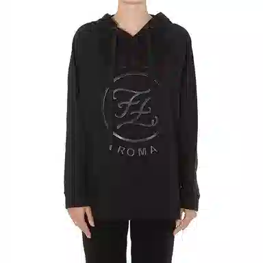 Fendi SS21 Karligraphy Hoodie Black