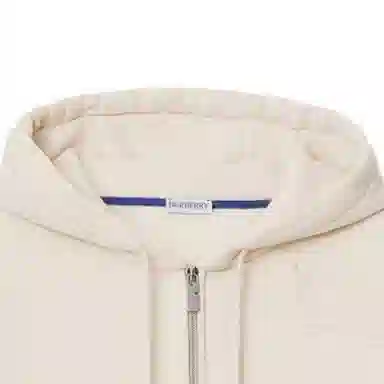 Burberry Equestrian Logo Hoodie White