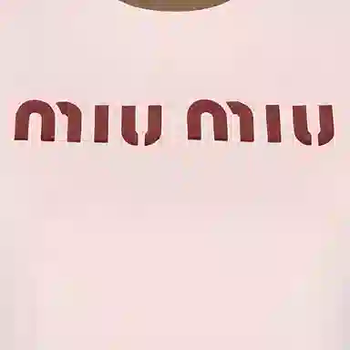 MIU MIU Logo SS24 T