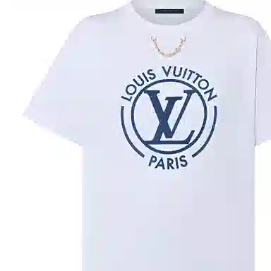 Louis Vuitton SS24 Logo Crewneck T-Shirt White