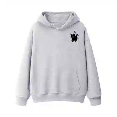 莫代尔 连帽简约舒适休闲长袖打底衣 男