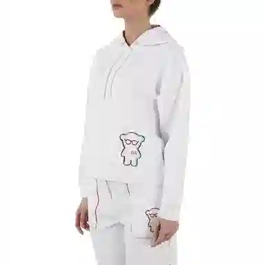 Emporio Armani SS23 Hoodie White