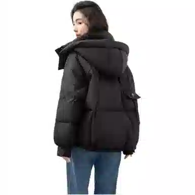 鸭鸭 时尚百搭连帽羽绒服 女款
