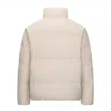 Teddy Collection Basic Letter Print Down Jacket