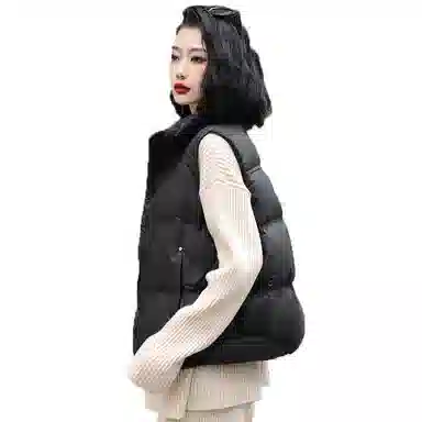 鸭鸭 百搭休闲纯色立领立领短款羽绒服 女款