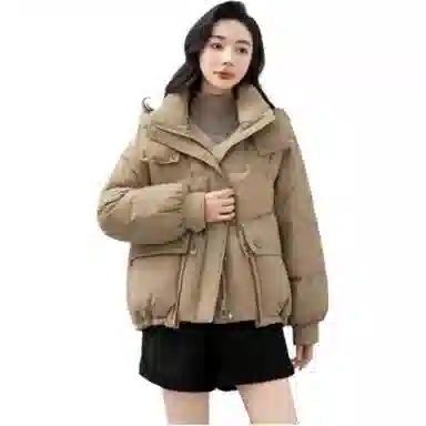 鸭鸭 时尚百搭连帽羽绒服 女款