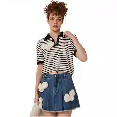TSMLXLT CLOUD BUNNY logoPolo