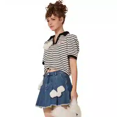 TSMLXLT CLOUD BUNNY logoPolo