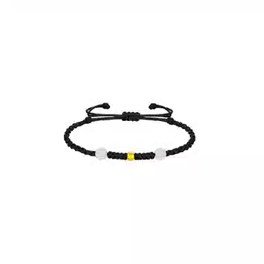 韵系 豆豆转运编织 铜镀金 手链 女款