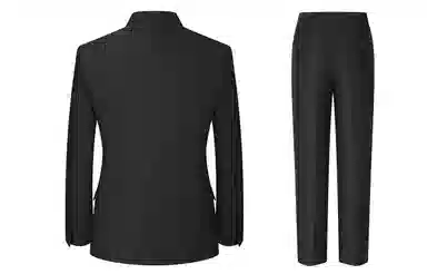 JOHNHOLLIS Black Suit Set