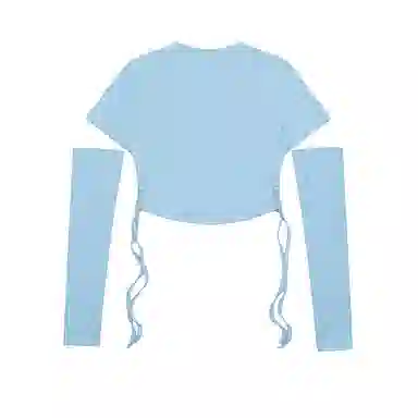 JUFU Retro Star Embroidered Tee