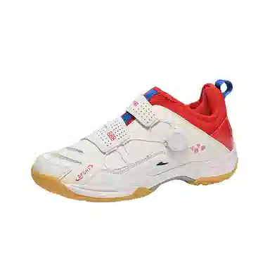 酷丁 合成革 专业训练运动体育 防滑耐磨透气 中帮 羽毛球鞋 男女同款