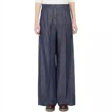 WEEKEND MaxMara Fuxia Lightweight Denim Trousers