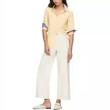 Tommy Hilfiger Regular Fit Stretch Oxford Shirt Logo