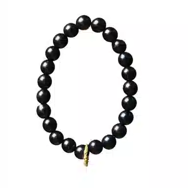 仙友 国风新中式 过香佑福 复古国潮轻奢转运招财佛珠念珠 黑檀 手串 男女同款情侣款