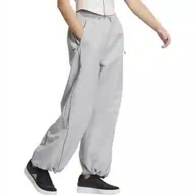 adidas Piping Woven Tracksuit Bottoms Light Grey