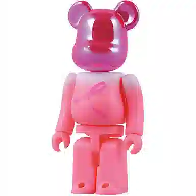 BE@RBRICK Pink Ribbon 100%