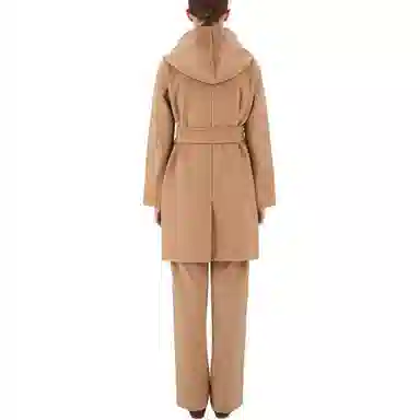 MaxMara Rialto Camel Colour Robe Coat