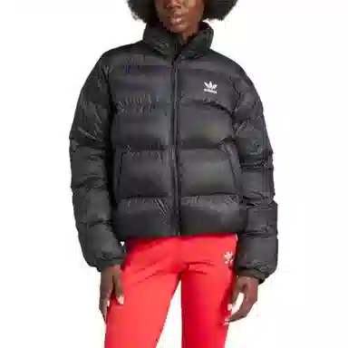 adidas originals ADICOLOR Short Puffer Jacket logo