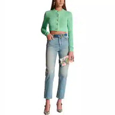 Balmain Monogram Knit Cardigan