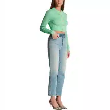 Balmain Monogram Knit Cardigan