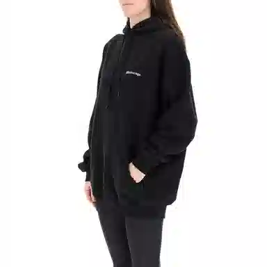 Balenciaga SS21 Hoodie Black
