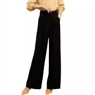 恒源祥 简约高腰阔腿休闲裤 女款