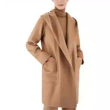 MaxMara Rialto Camel Colour Robe Coat