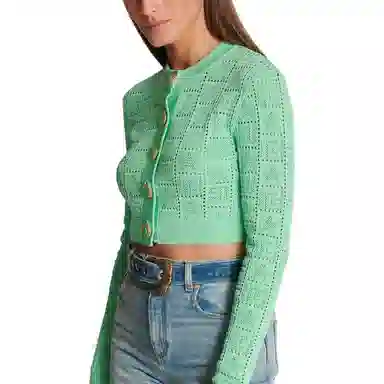 Balmain Monogram Knit Cardigan