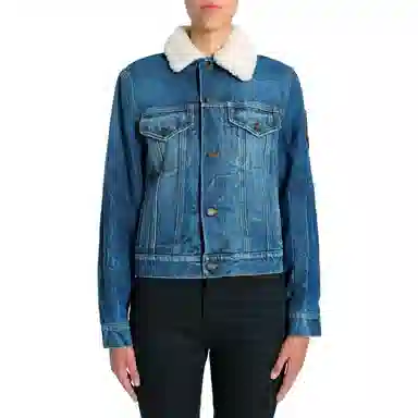 SAINT LAURENT Denim Jacket Blue