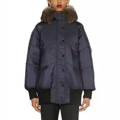 Miu Miu Colorblock Shearling Jacket