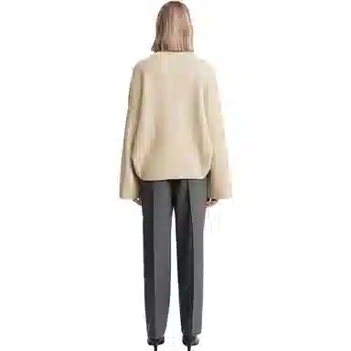 TOTEME Ribbed Turtleneck Sweater