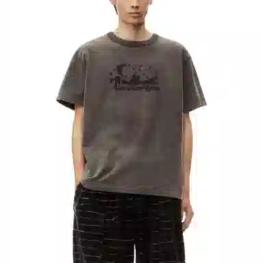 Alexander Wang SS24 Charcoal T-Shirt