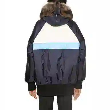 Miu Miu Colorblock Shearling Jacket
