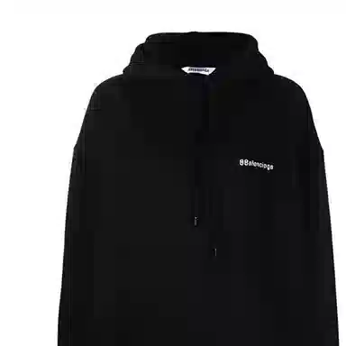 Balenciaga SS21 Hoodie Black